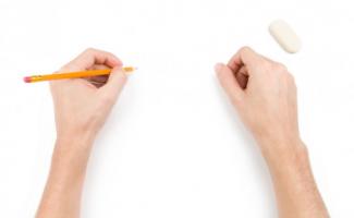 How to teach left-handed people to write correctly