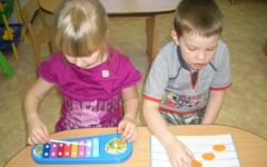 Description of games and exercises for the development of musical creativity in children of senior preschool age