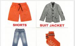 Let's introduce your child to clothes in English